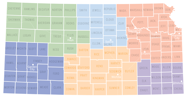 Kansas Regions